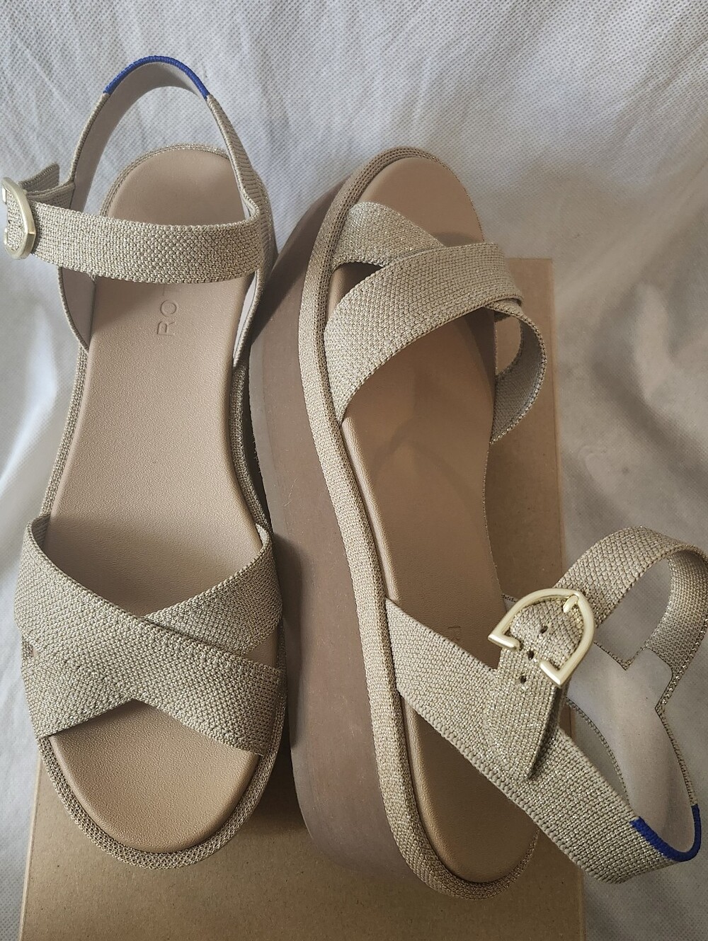 Rothy's The Criss-Cross Lightweight Wedge Size 10⅘